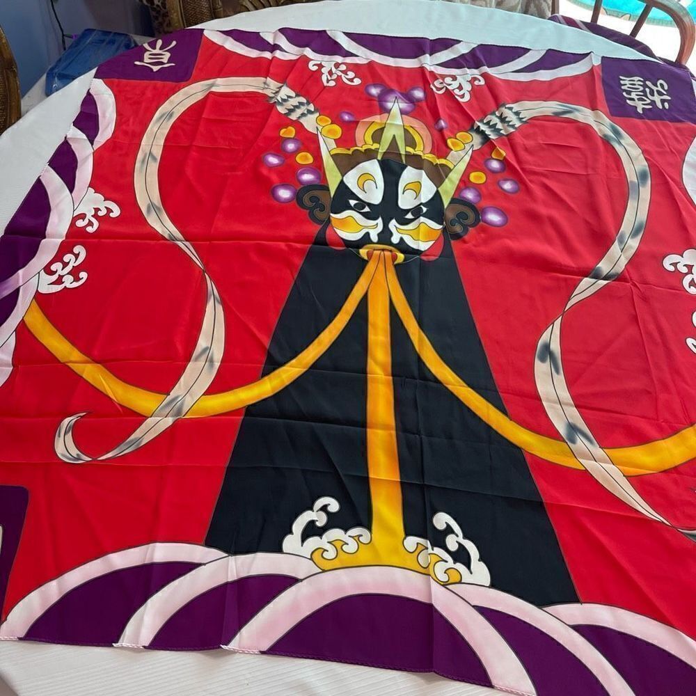 dp Silk Art To Wear Scarf